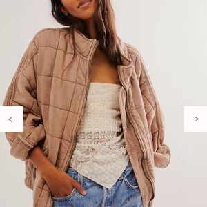 Free People Quilted Dolman- M